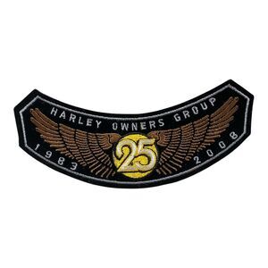 Harley Owners Group HOG 2008 Rocker Patch 5.5 Inch X 2 Inch